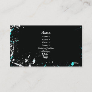 VOLLSTÄNDIGE GESCHÄFTSKARTE TELEFONNUMMERKARTE