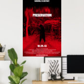 Vollständige Größe Reservierung Filmplakat Poster (Heimbüro)