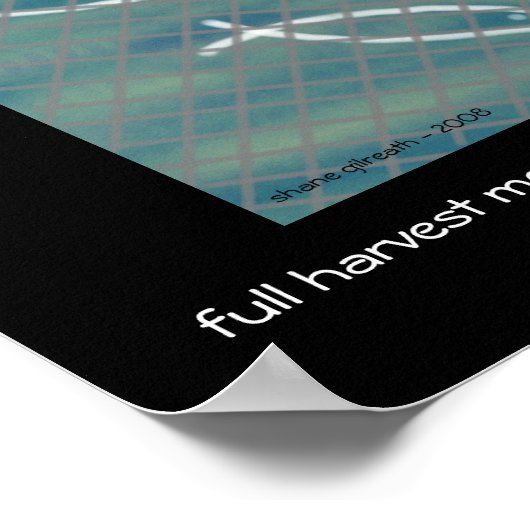 VOLLSTÄNDIGE HARVEST MOON DRUCKEN POSTER (Ecke)