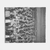 VOLLSTÄNDIGE HAUSHALTSBEREICHE, Vintag, Theater, M Fleecedecke (Vorderseite (Horizontal))