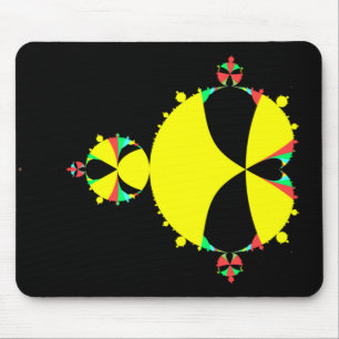Vollständige mandelbrot Set Pop Art Mousepad