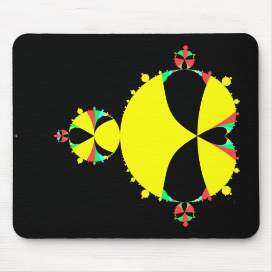Vollständige mandelbrot Set Pop Art Mousepad (Vorne)