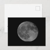 VOLLSTÄNDIGE MOONPOSTKARTE POSTKARTE (Vorne/Hinten)