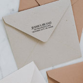 Vollständige Rücksendeadresse Permastempel