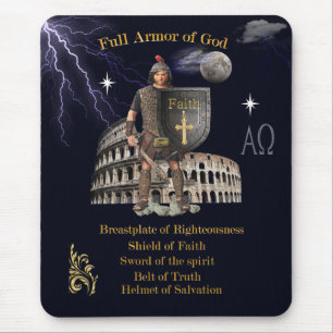 Vollständige Rüstung der GOD Mousepad