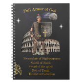 Vollständige Rüstung der GOD Notizblock (Vorderseite)