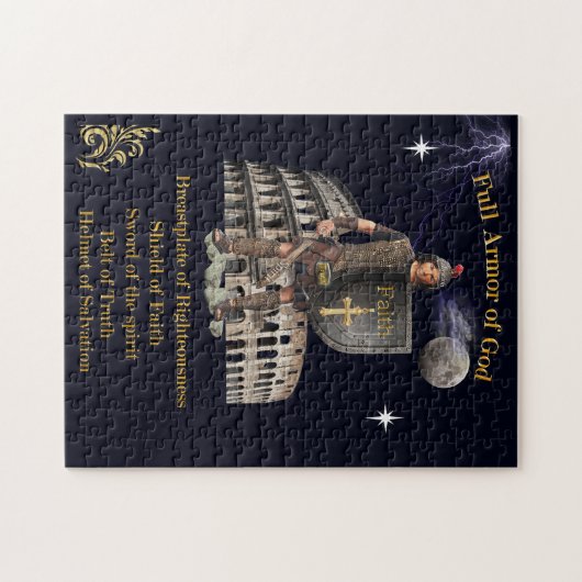 Vollständige Rüstung der GOD Puzzle (Horizontal)