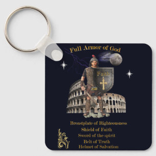 Vollständige Rüstung der GOD Schlüsselanhänger