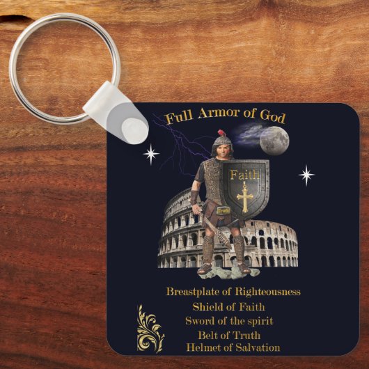 Vollständige Rüstung der GOD Schlüsselanhänger (Vorderseite)