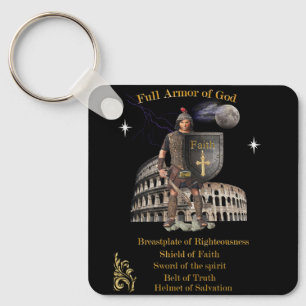 Vollständige Rüstung der GOD Schlüsselanhänger
