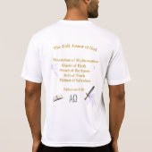 Vollständige Rüstung der GOD T-Shirt (Rückseite)