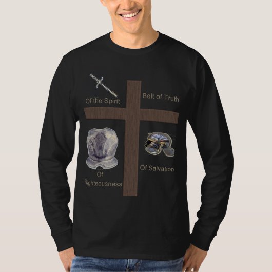 Vollständige Rüstung des T - Shirt Gottes (Vorderseite)