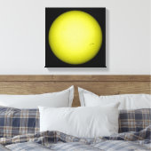 Vollständige Sicht auf die Sonne Leinwanddruck (Insitu (Schlafzimmer))