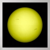 Vollständige Sicht auf die Sonne Poster (Vorne)