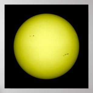 Vollständige Sicht auf die Sonne Poster