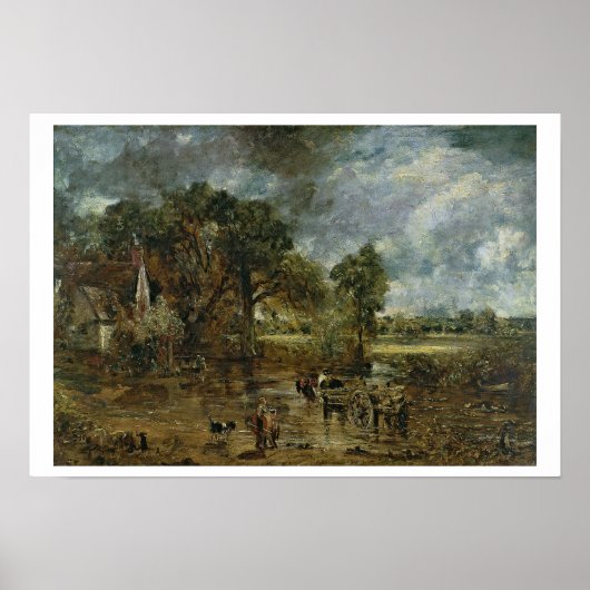 Vollständige Skalenstudie zu "The Hay Wain", c.182 Poster (Vorne)
