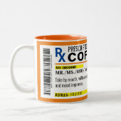 VOLLSTÄNDIGE Tasse des verschreibungspflichtigen K (Links)