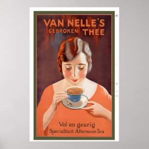 Vollständige und duftende Spezialität-Nachmittags- Poster