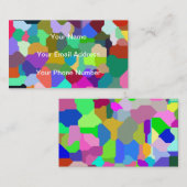 Vollständige Visitenkarte Nr. 2 (Vorne/Hinten)