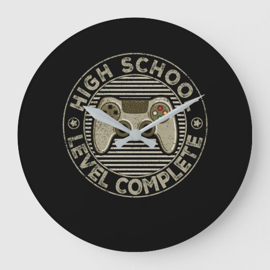 Vollständiger Abschluss Große Wanduhr (Vorderseite)