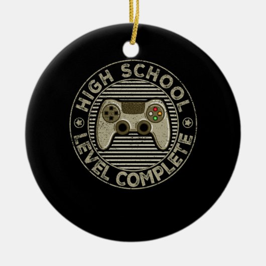 Vollständiger Abschluss Keramik Ornament (Vorne)