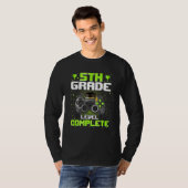 Vollständiger Abschluss-VideoGamer Gr. 5 T-Shirt (Vorne ganz)