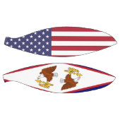 Vollständiger Basketball mit Flag von Amerikanisch (Panele)