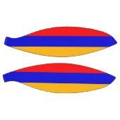 Vollständiger Basketball mit Flagge Armeniens (Panele)