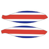 Vollständiger Basketball mit Flagge Costa Ricas (Panele)