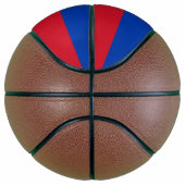 Vollständiger Basketball mit Flagge der Philippine (Rechts)