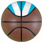 Vollständiger Basketball mit Flagge von Honduras (Rechts)