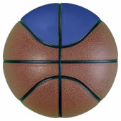 Vollständiger Basketball mit Flagge von Houston (Rechts)