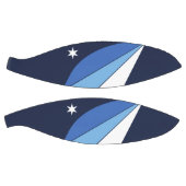 Vollständiger Basketball mit Flagge von Kolumbien (Panele)