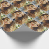Vollständiger Foto-Upload Geschenkpapier (Ecke)