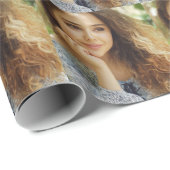 Vollständiger Foto-Upload Geschenkpapier (Rolleneckpunkt)