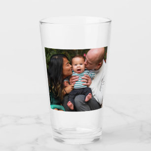 Vollständiger Foto-Upload Personalisiert Glas