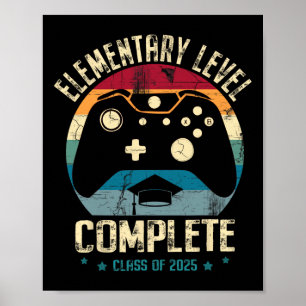 Vollständiger Gamer Cl von 2025 Graduat Poster
