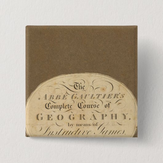 Vollständiger geografischer Ablauf Button (Vorderseite)