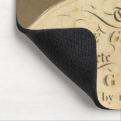 Vollständiger geografischer Ablauf Mousepad (Ecke)