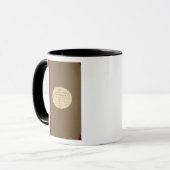Vollständiger geografischer Ablauf Tasse (Vorderseite Links)