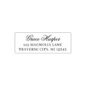 Vollständiger Name Extravagante Rücksendeadresse S Permastempel (Design)