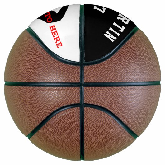 Vollständiger Name und Jahr Basketball (Rechts)