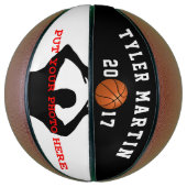 Vollständiger Name und Jahr Basketball (Vertikal)