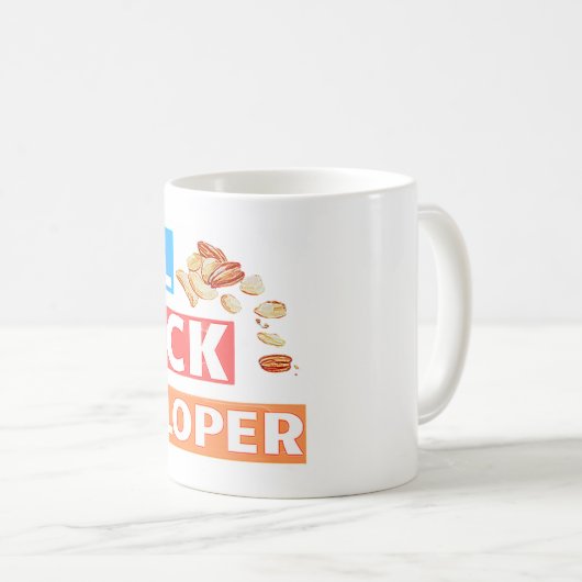 VOLLSTÄNDIGER SNACK-ENTWICKLER - ENTWICKLUNGSPUNKT KAFFEETASSE (VorderseiteRechts)