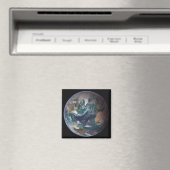 Vollständiger Überblick über die Erde mit globalen Magnet (In Situ (Geschirrspüler))