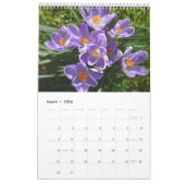 Vollständiges Bloom 2025 Kalender 1-Seiten-Medium (Mär 2026)