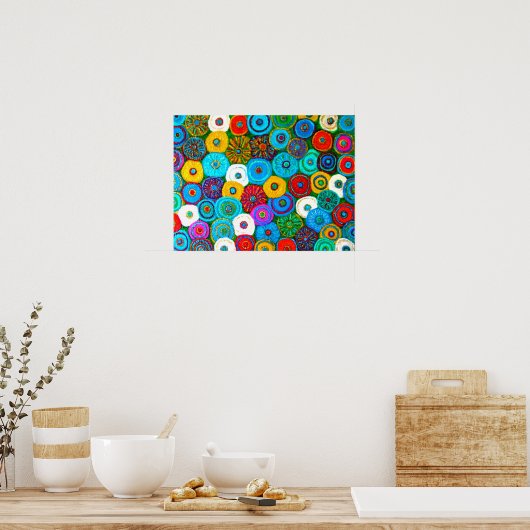 Vollständiges Circle Poster 1 (Küche)