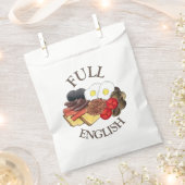 Vollständiges englisches Frühstück UK Britische Kü Geschenktütchen (Ausgeschnitten)