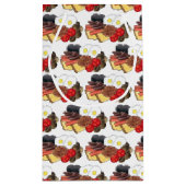 Vollständiges englisches Frühstück UK Britische Kü Kleine Geschenktüte (Rückseite)