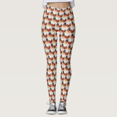 Vollständiges englisches Frühstück UK Britische Kü Leggings (Vorderseite)